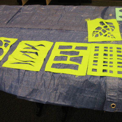 Stencils for Batik Dyeing