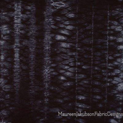 Multiple Pole Wrap Shibori by Maureen Jakubson