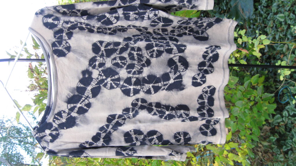 2019-10-15 09.07.45 Shibori shirt front